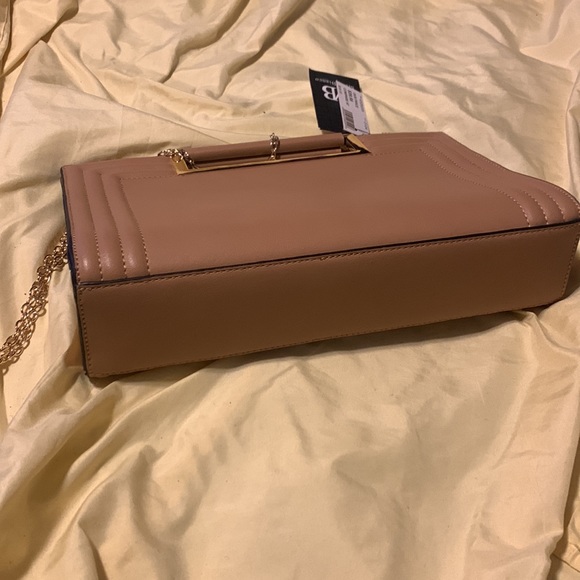 Ladies handbag tan in colour made by melie bianco - Picture 6 of 6